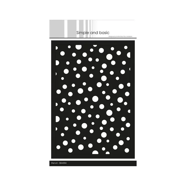 Simple and Basic stencil: "Circles"  