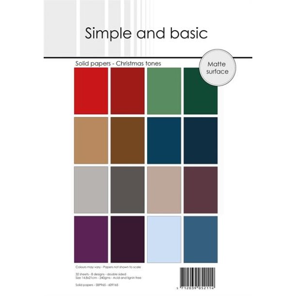 Simple &amp; Basic: "Christmas Tones"