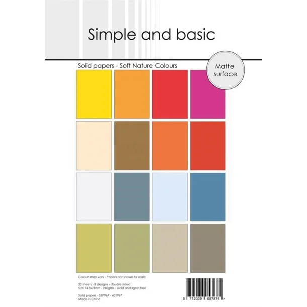 Simple &amp; Basic: "Soft Nature Colours"