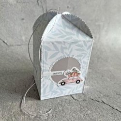Simple and Basic Die "Scalloped Giftbox - high" 
