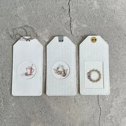 Simple and Basic Die "Large Tags" 