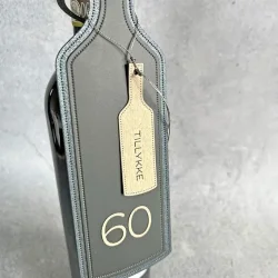 Simple and Basic Die "Wine Bottle Tag" 