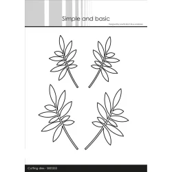 Simple and Basic Die "Leaves - solid" 