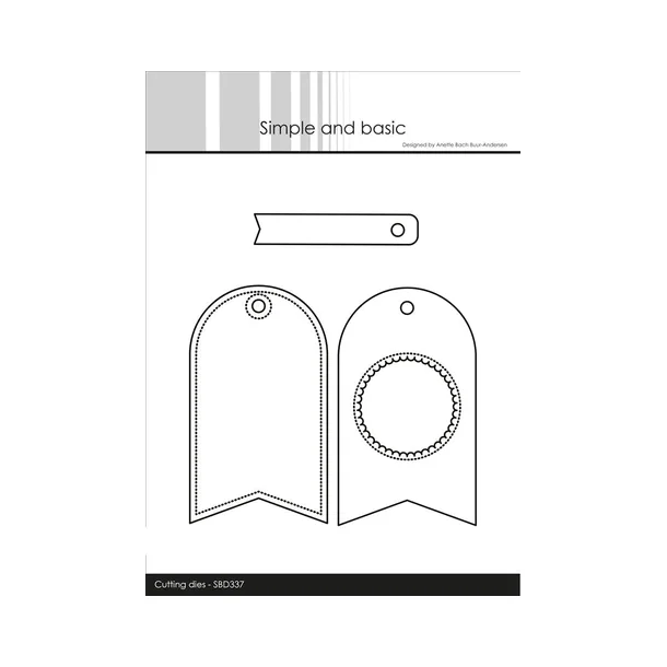 Simple and Basic Die "Cute Tags" 