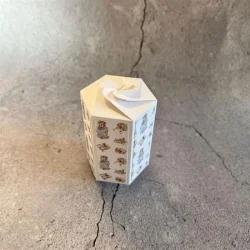Simple and Basic Die "Oblong Rosette - Box" 