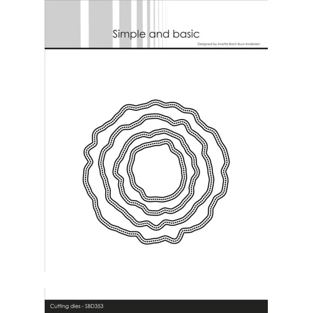 Simple and Basic Die "Organic Shaped Frames" 