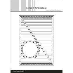 Simple and Basic Die "A6 - Cover-die with round Window" 