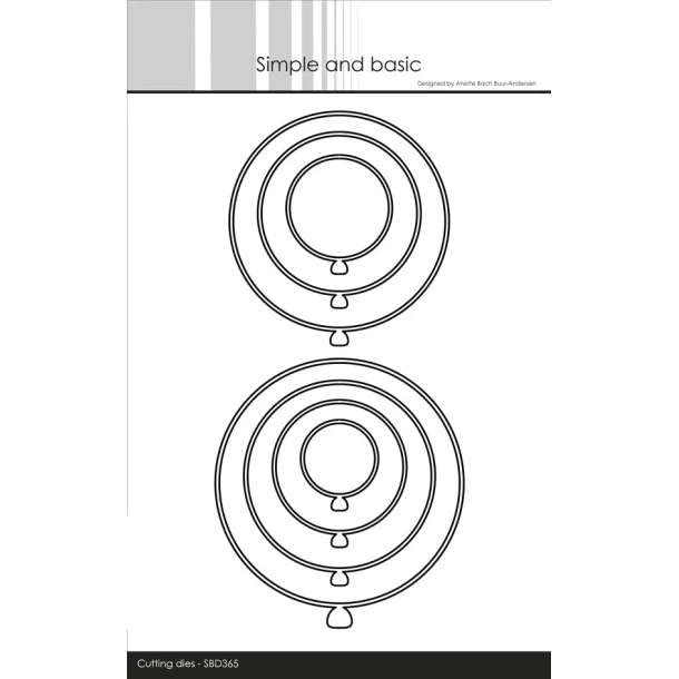 Simple and Basic Die "Round Baloons" SBD365