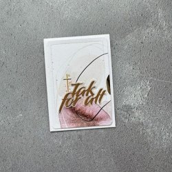 Simple and Basic Die "Tak for alt"  