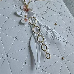 Simple and Basic Die "Pearl Branches" 