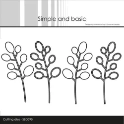 Simple and Basic Die "Bubble Branches" 