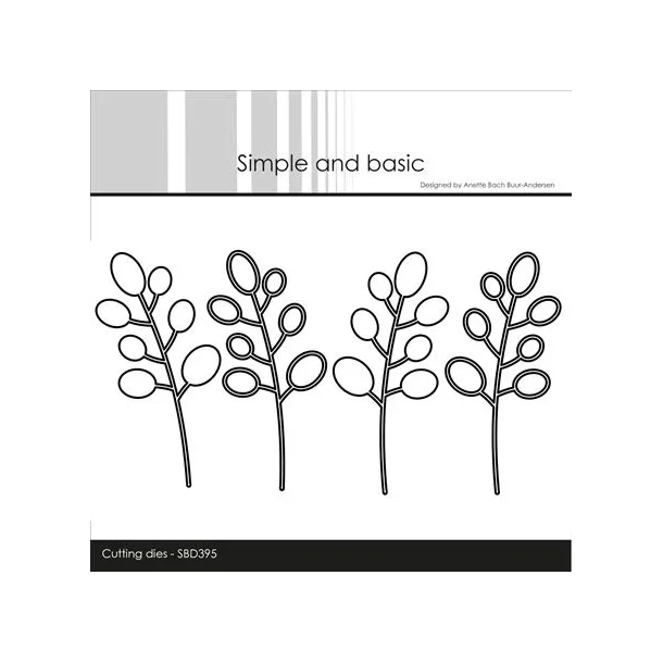 Simple and Basic Die "Bubble Branches" 