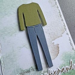 Simple and Basic Die "Jacket &amp; Trousers"