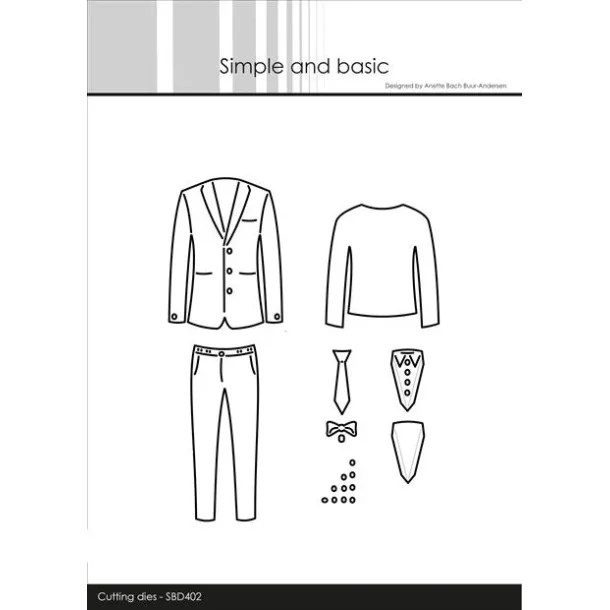 Simple and Basic Die "Jacket &amp; Trousers"