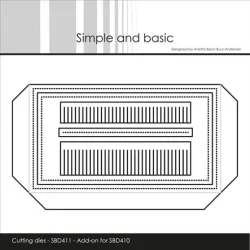 Simple and Basic Die "Add-On for Cute Bag" 