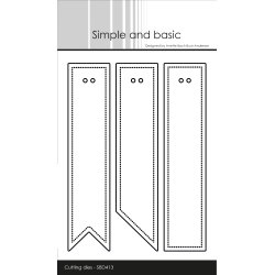 Simple and Basic Die "Tall Tags" 
