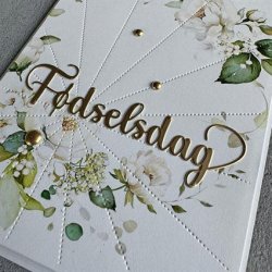 Simple and Basic Die "F�dselsdag" 
