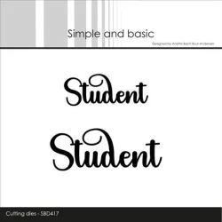 Simple and Basic Die "Student" 
