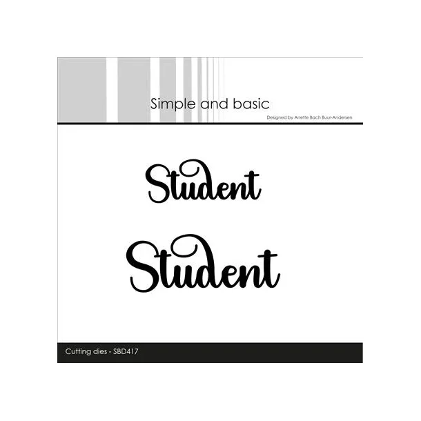 Simple and Basic Die "Student" 