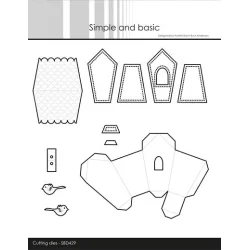 Simple and Basic Die "Small 3D Birdhouse"