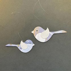 Simple and Basic Die "Symmetrical Birds" 