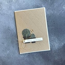 Simple and Basic Die "Plants and Sterms" 