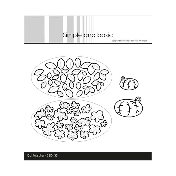 Simple and Basic Die "Flowers and Cactus"  