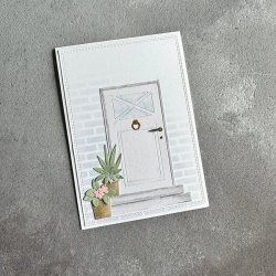 Simple and Basic Die "Front Door" 