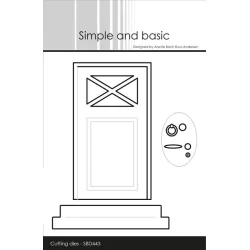Simple and Basic Die "Front Door" 