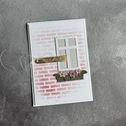 Simple and Basic Die "Barn Window and Balcony Box" 