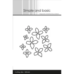 Simple and Basic Die "Flowers" 