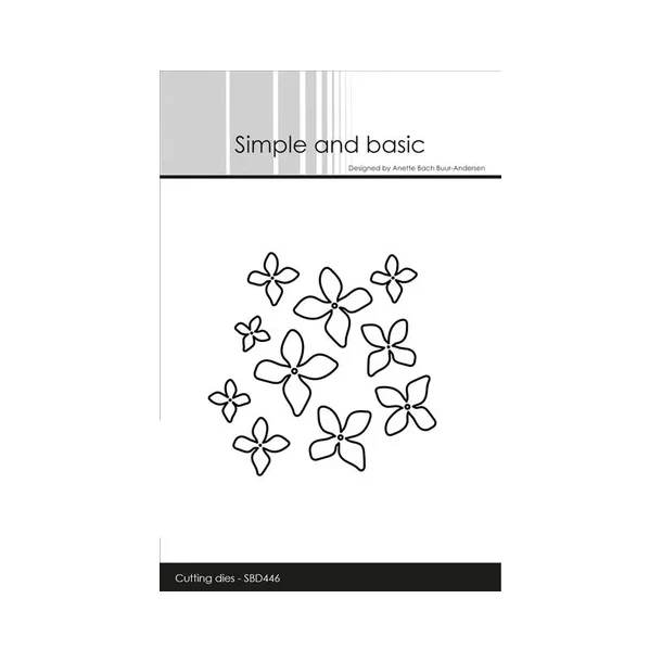 Simple and Basic Die "Flowers" 