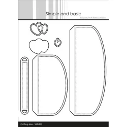 Simple and Basic Die "Gatefold - A6 and 10x10 cm" 