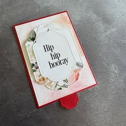 Simple and Basic Die "Interactive Flip Card - A6" 