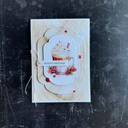 Simple and Basic Die "Interactive Flip Card - A6" 