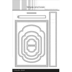 Simple and Basic Die "Interactive Flip Card - A6" 