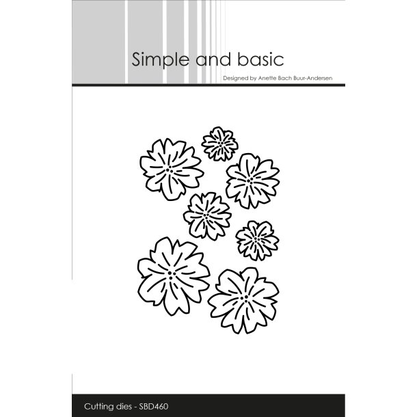Simple and Basic Die "Flowers" 