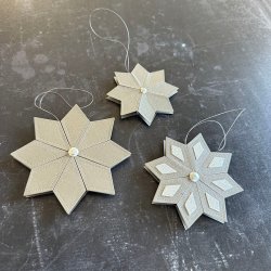 Simple and Basic Die "3D Star - flat"  