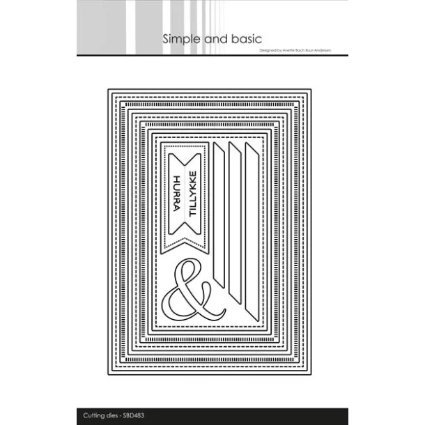 Simple and Basic Die "Combi Frames 5x7" SBD483