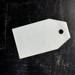 Simple and Basic Die "Gifttag Double"  