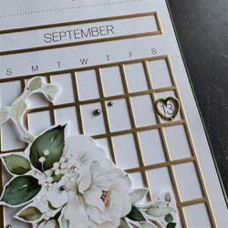 Simple and Basic Die "Calender for everything" 