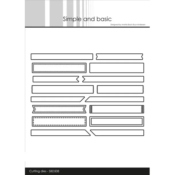 Simple and Basic Die "A whole lot of Strips" 