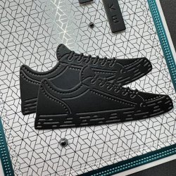 Simple and Basic Die "Sneakers" 