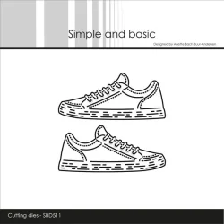 Simple and Basic Die "Sneakers" 