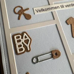 Simple and Basic Die "Baby Icons" 