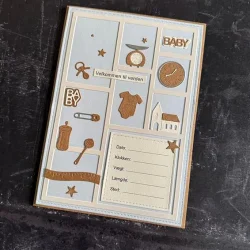 Simple and Basic Die "Baby Icons" 