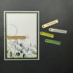 Simple and Basic Die "Danish Tag Texts"