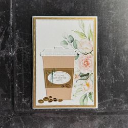 Simple and Basic Die "Coffee to Go" 