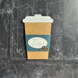 Simple and Basic Die "Coffee to Go" 