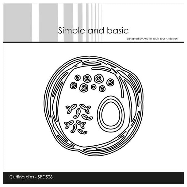 Simple and Basic Die "Scribbles - round"